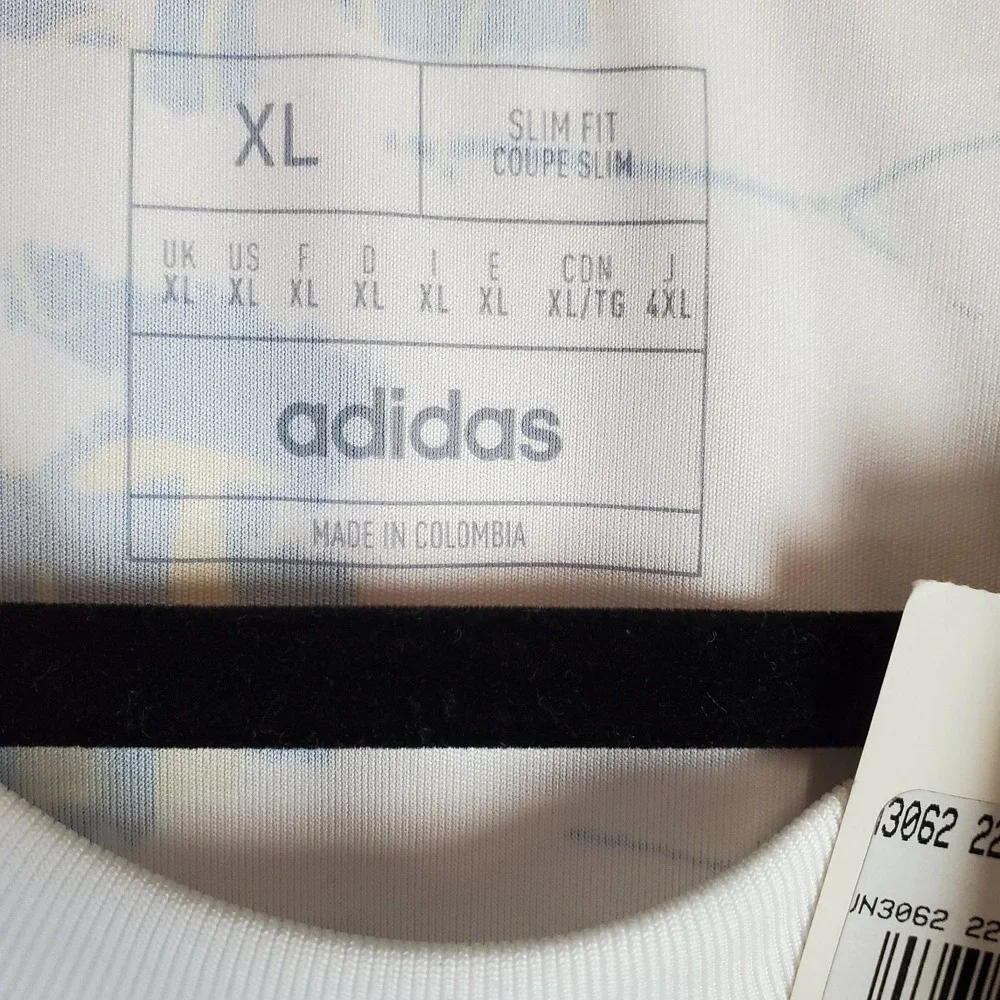 Adidas‎ Austin FC MLS Kick Mens Jersey Shirt XL White Crew Neck Short Sleeve